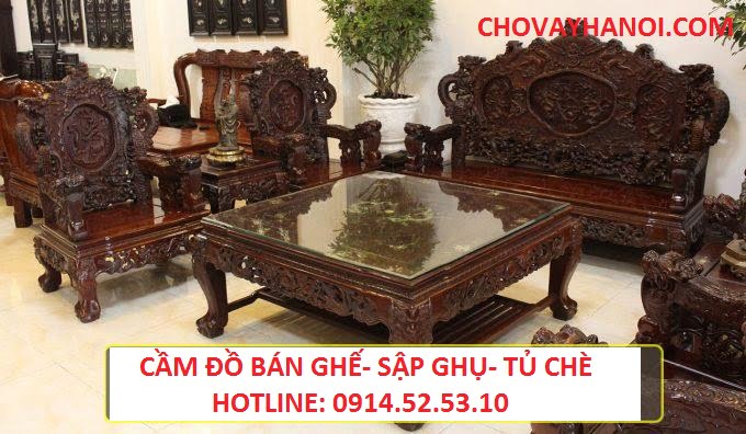 cầm đồ bán ghế Dịch vụ cầm đồ bàn ghế sập gụ tủ chè, cầm đồ cổ - UY TÍN, LÃI THẤP 6