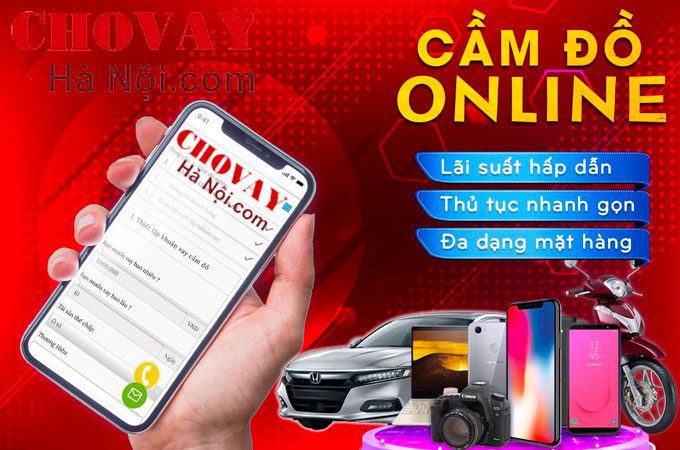 Quy trình dịch vụ cầm đồ Online của Chovayhanoi.com