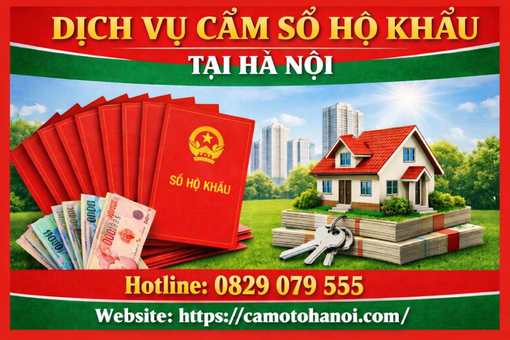 Cầm sổ hộ khẩu tại Hà Nội