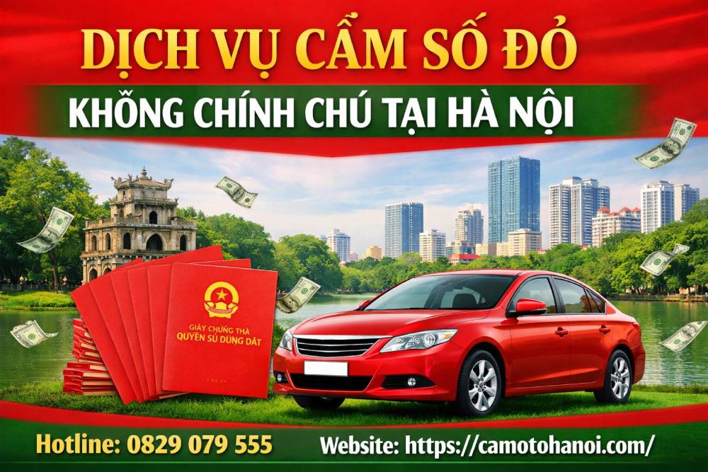 Dịch vụ cầm sổ đỏ không chính chủ tại Hà Nội