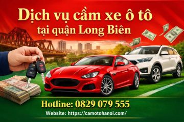 cầm xe ô tô tại quận Long Biên